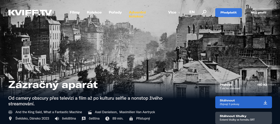 Zázračný aparát 1